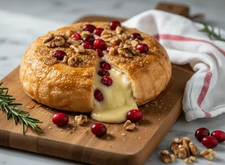 baked-brie-cranberries-walnuts-puff-pastry