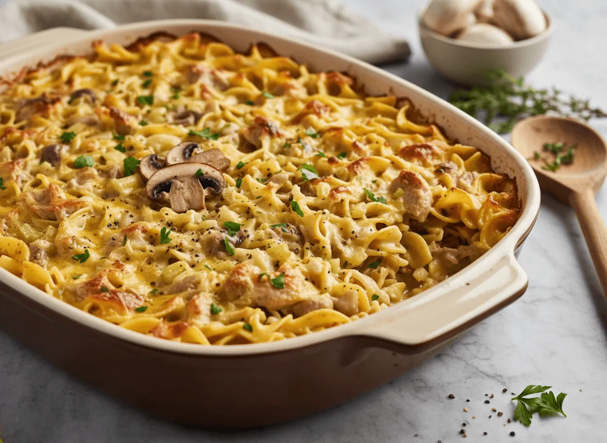 creamy-leftover-turkey-tetrazzini