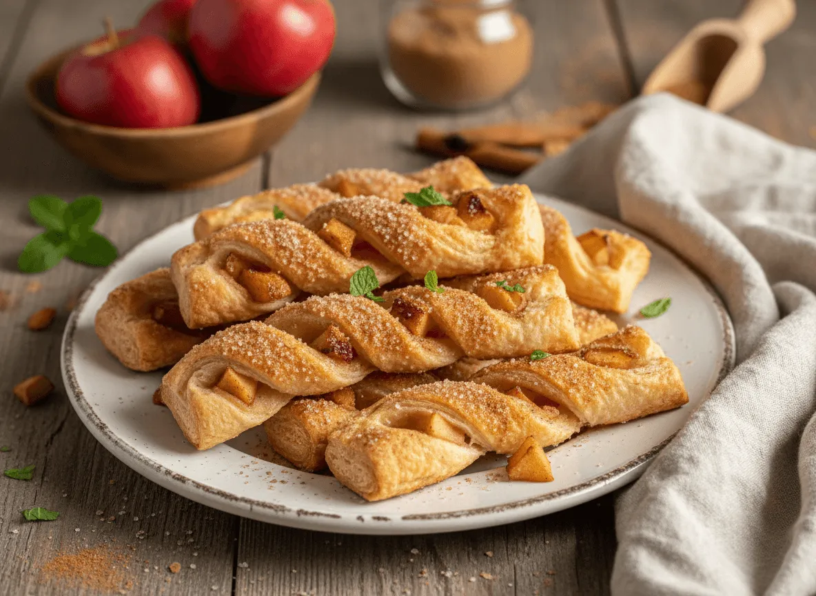 easy-cinnamon-apple-puff-pastry-twists