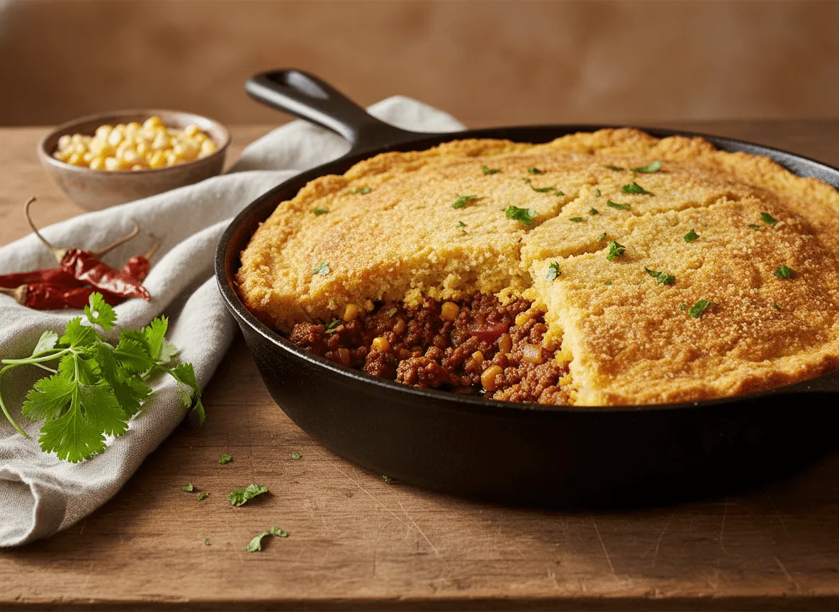 hearty-mexican-inspired-tamale-pie-cornbread-topping