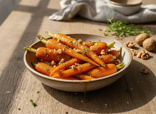 honey-thyme-glazed-carrots-toasted-walnuts