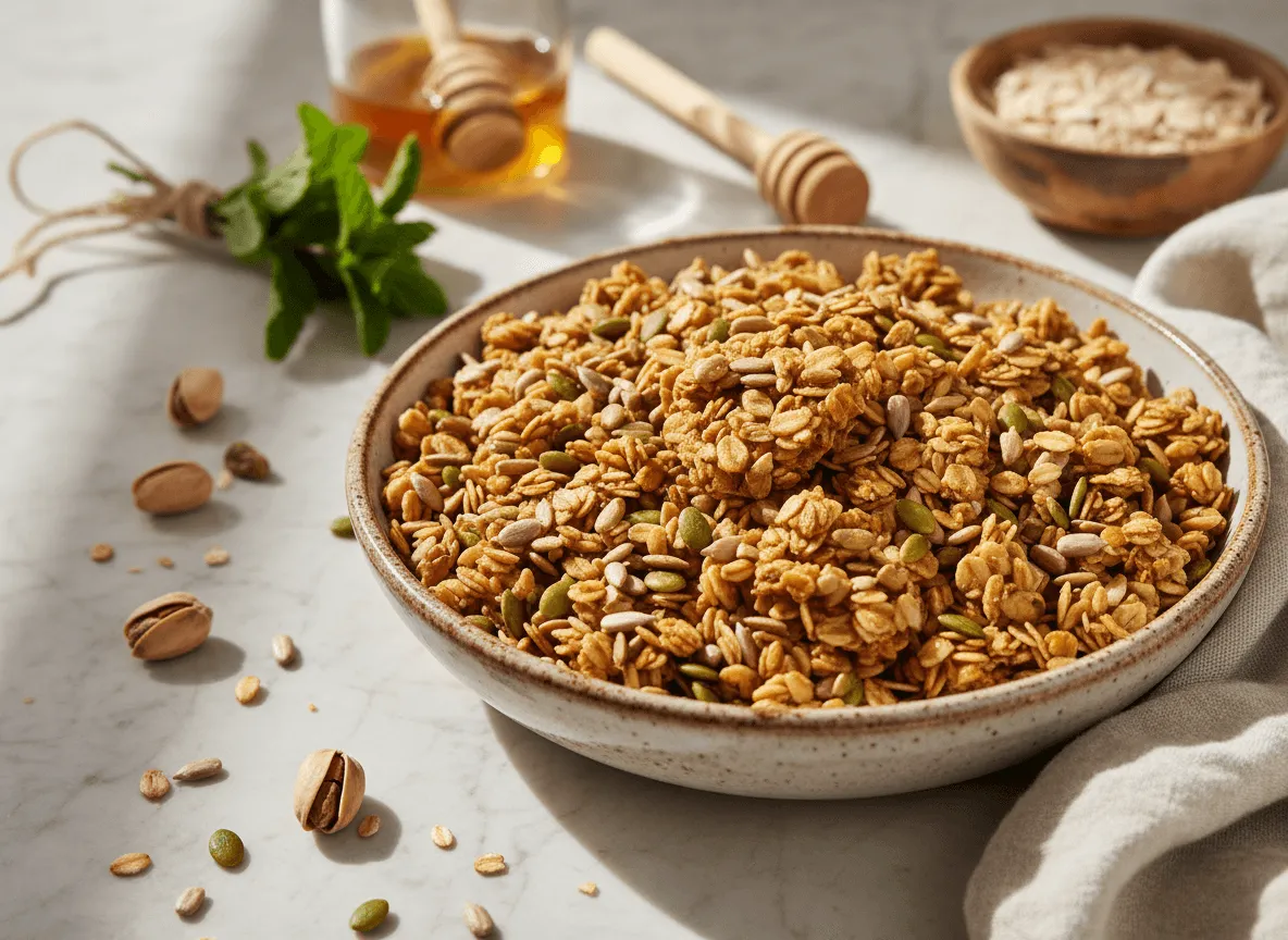 pistachio-honey-crunch-granola