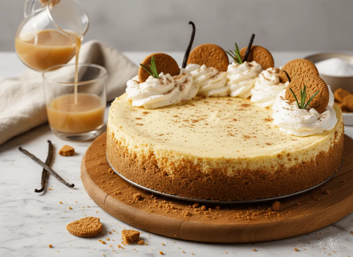 vanilla-bourbon-eggnog-cheesecake